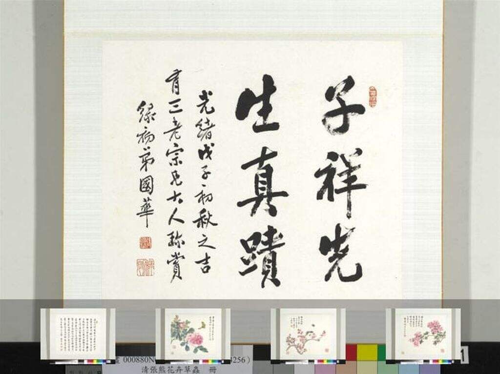 花卉草虫册缩略图