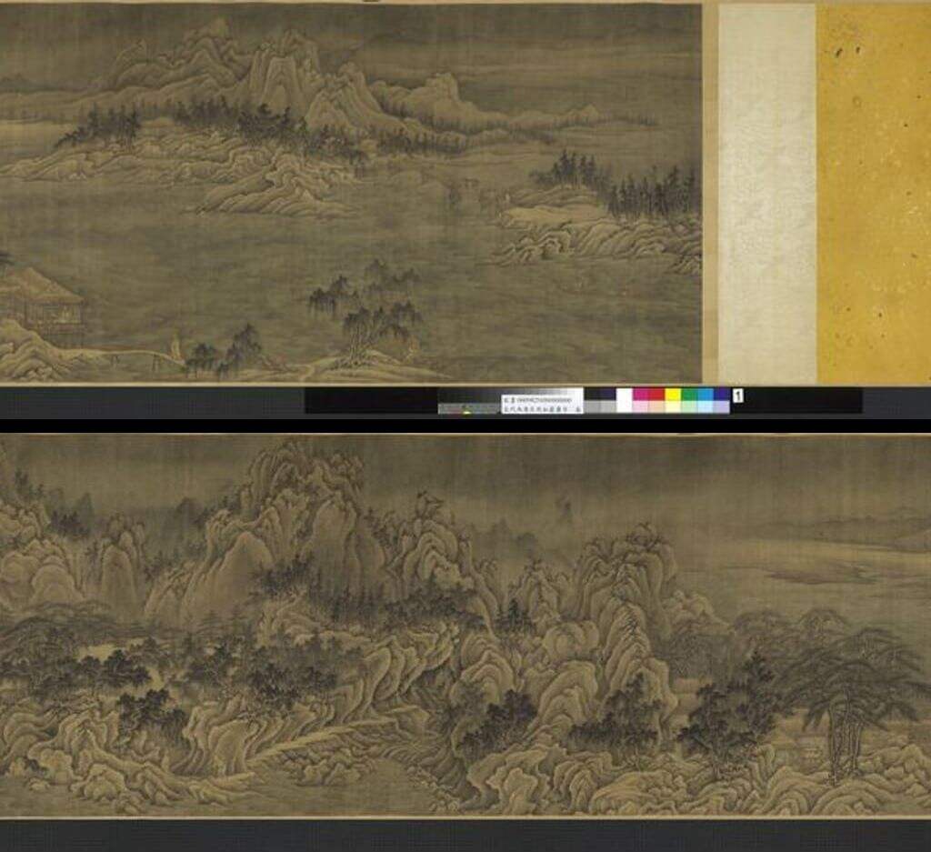 五代南唐松岩萧寺图缩略图