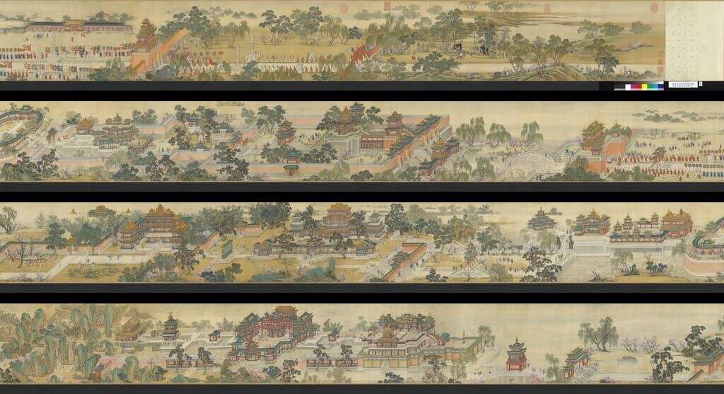 院本汉宫春晓图缩略图