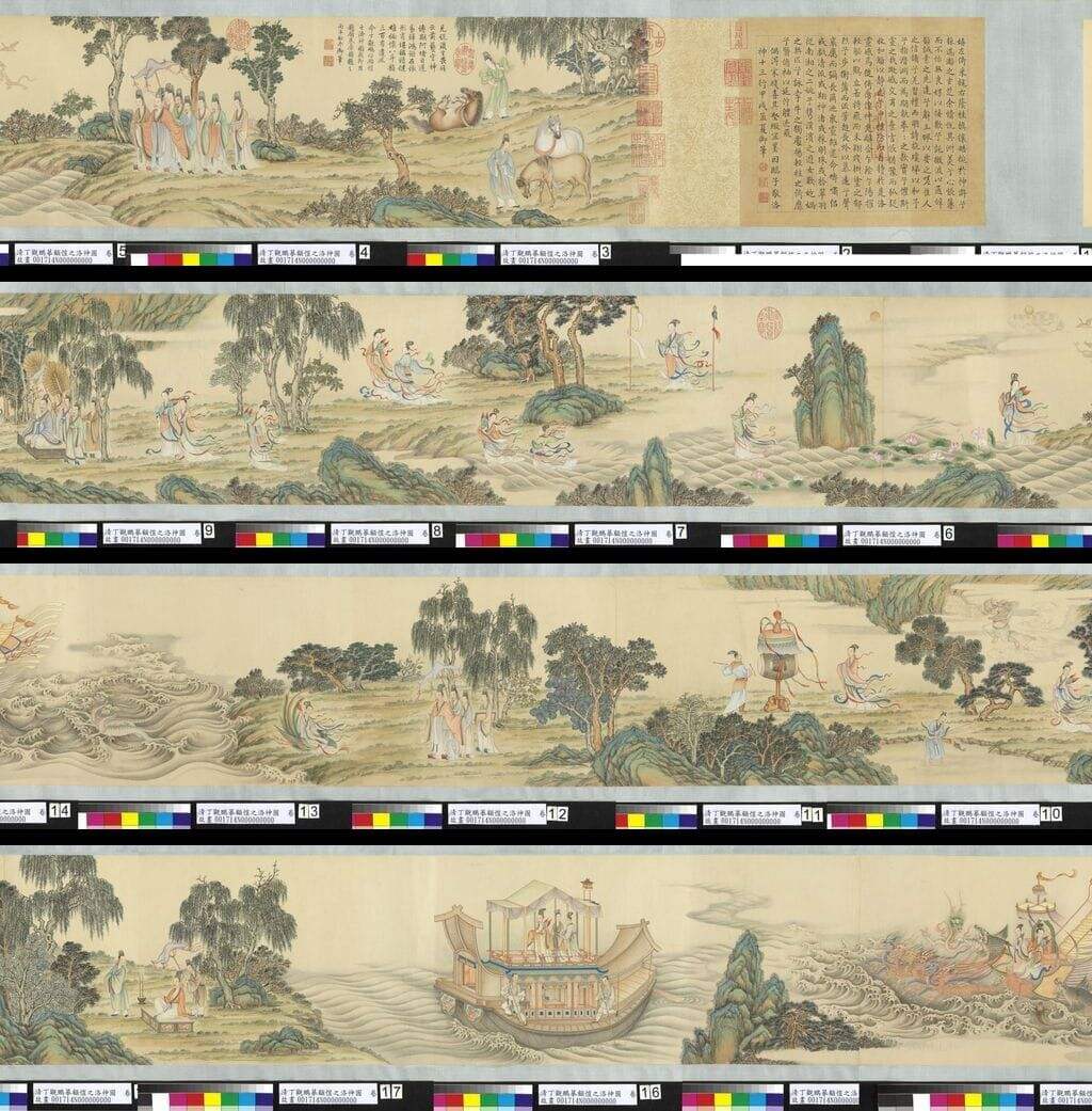 摹顾恺之洛神赋图缩略图
