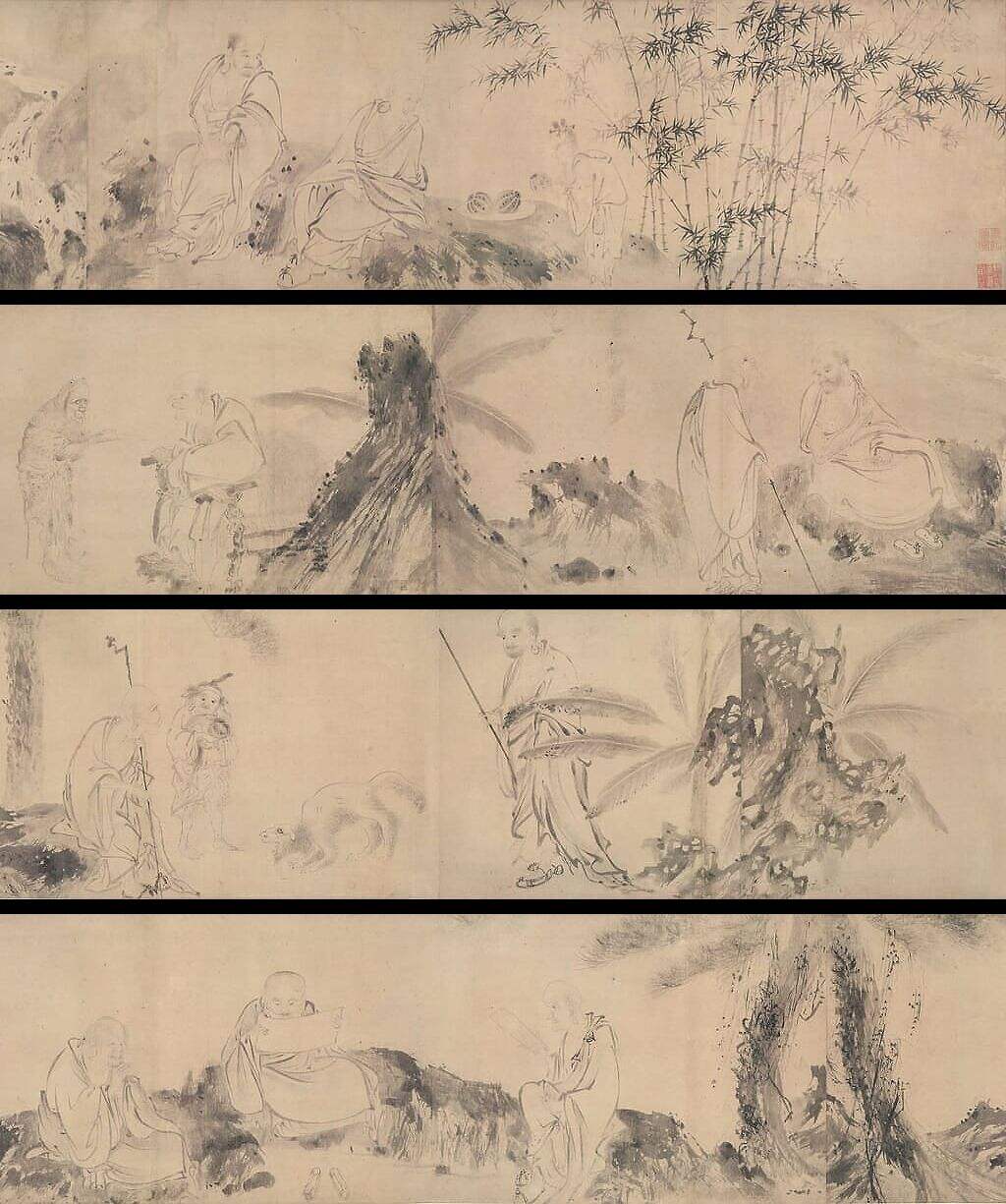 十六应真图缩略图