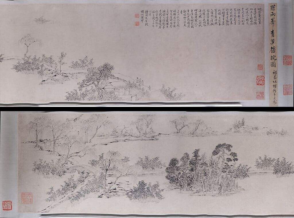 青溪旧院图缩略图