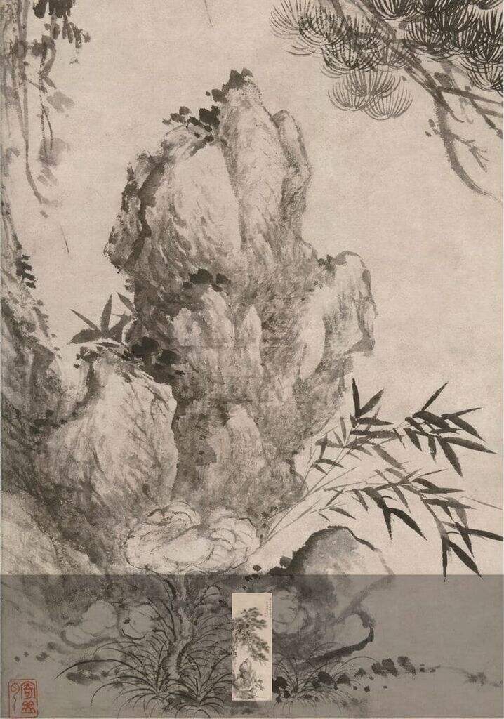 苍松翠竹图轴缩略图