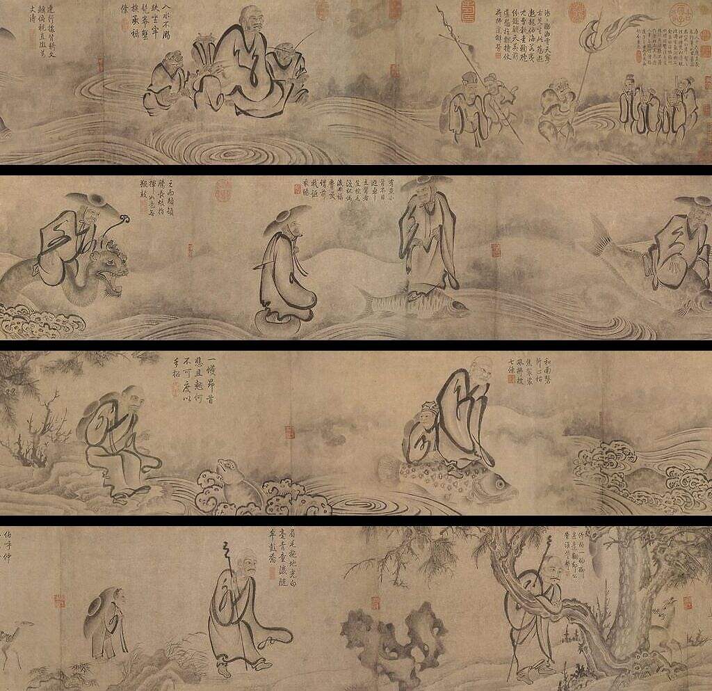 十六罗汉图缩略图