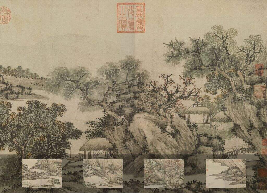 西山秋色图缩略图