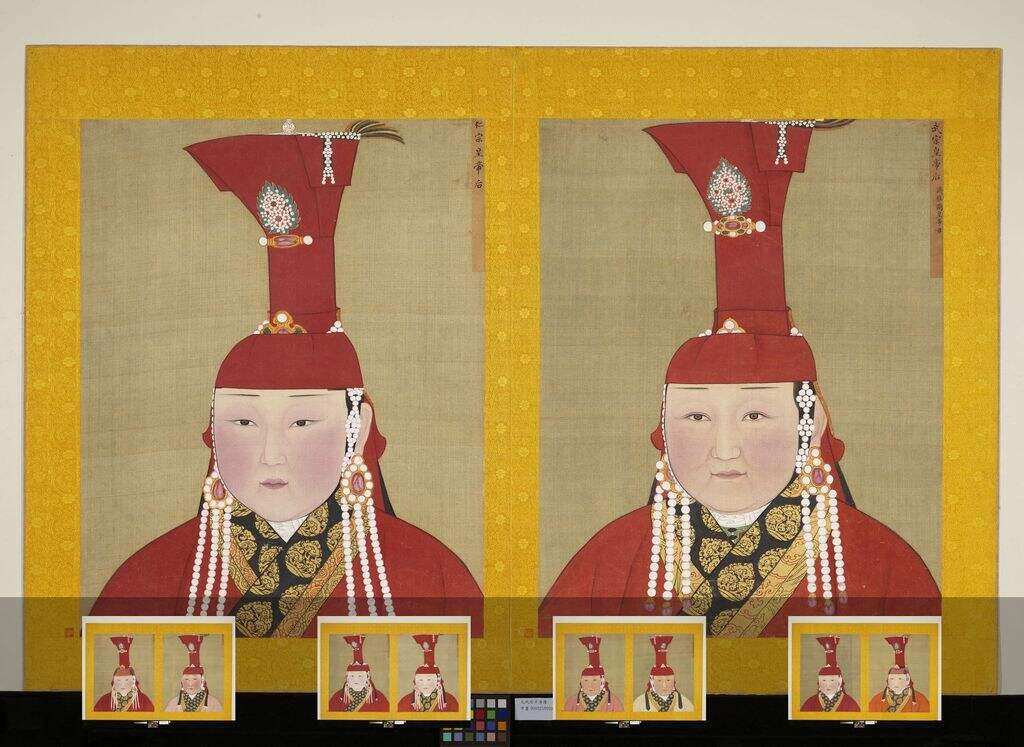 元代后半身像册缩略图