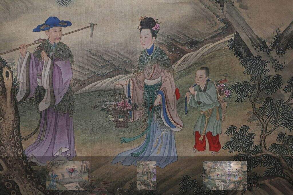 雍正帝行乐图轴缩略图