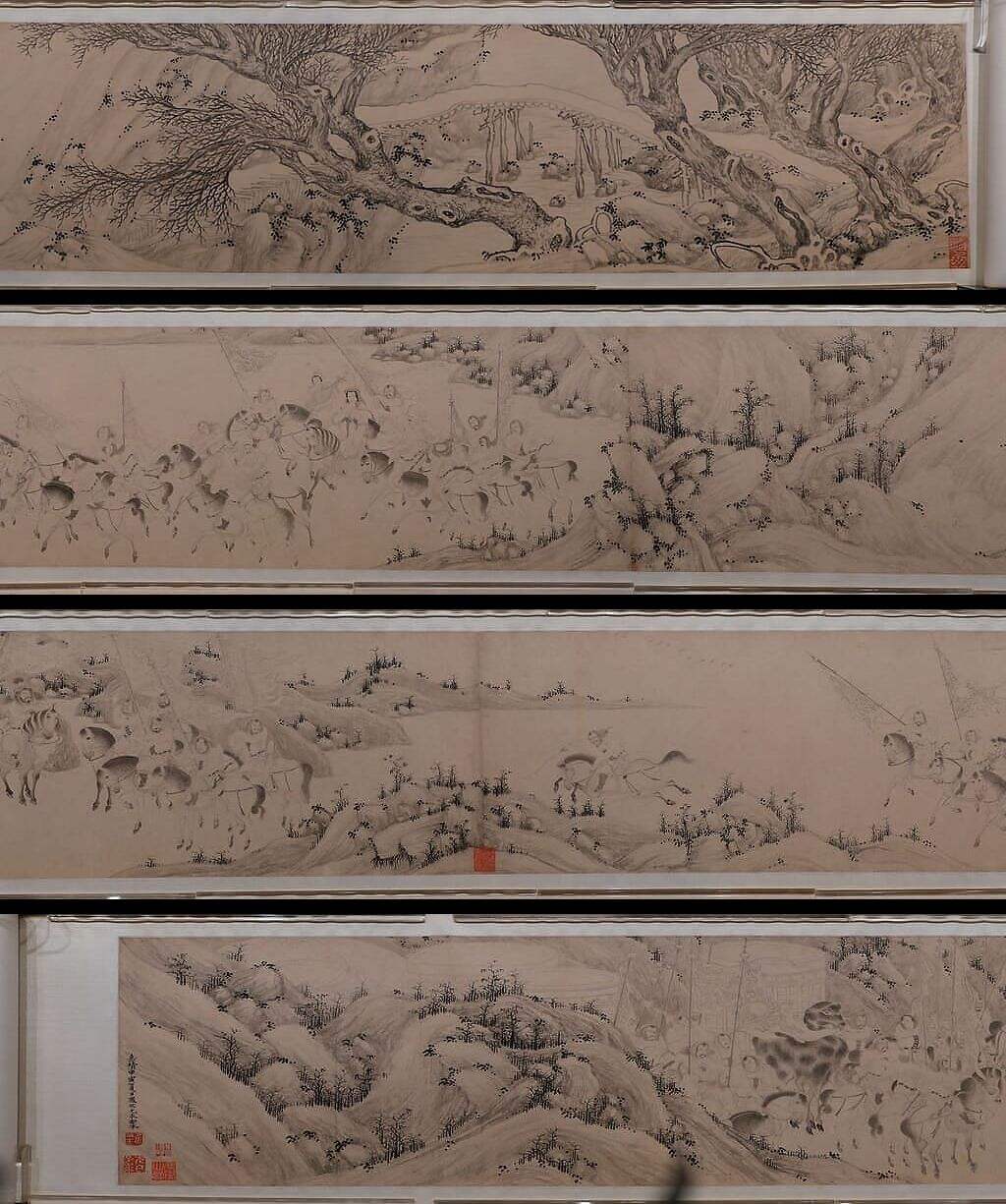 昭君出塞图卷缩略图