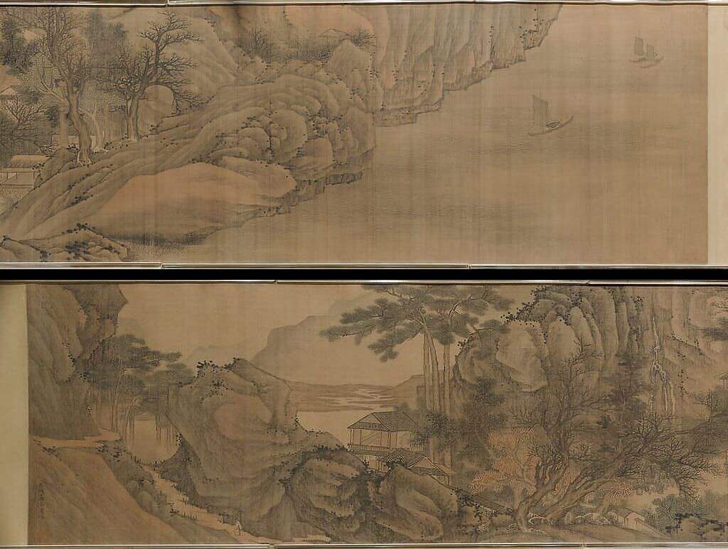 秋山归帆图卷缩略图
