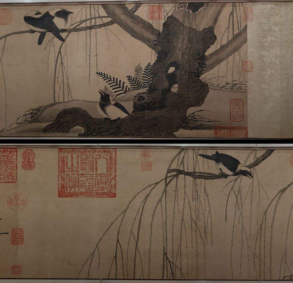 柳鸦芦雁图缩略图