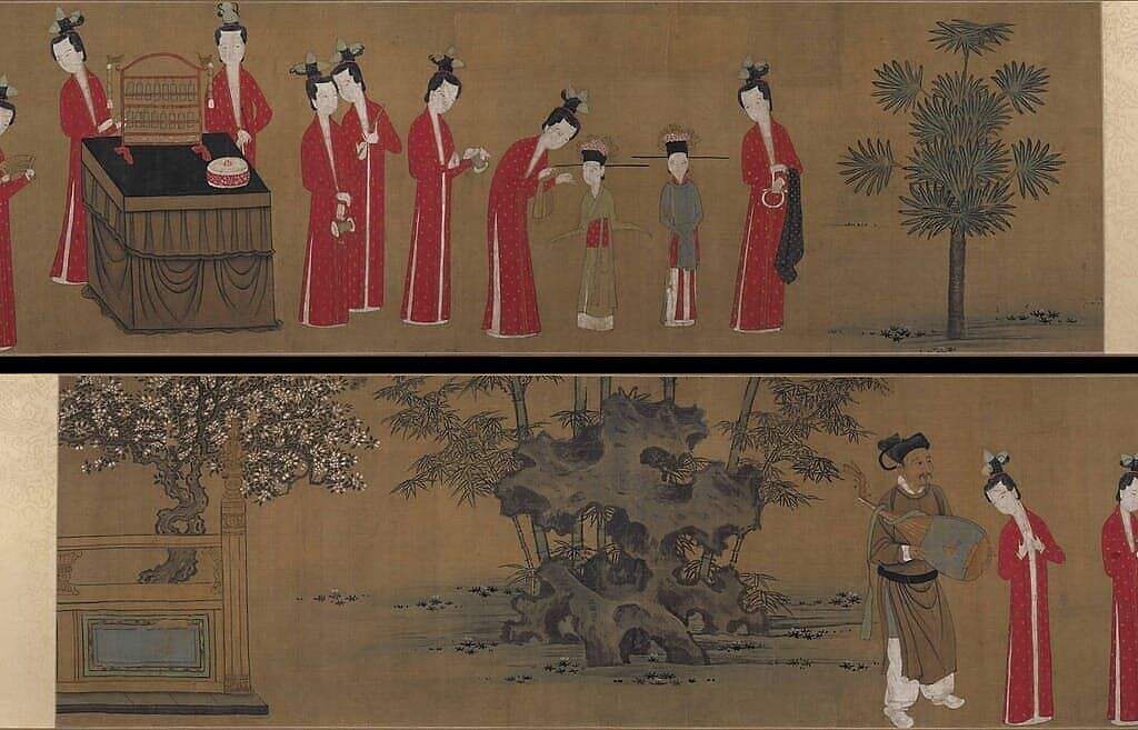 歌乐图卷缩略图
