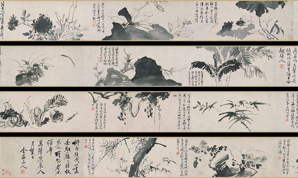 花果鱼蟹图卷缩略图