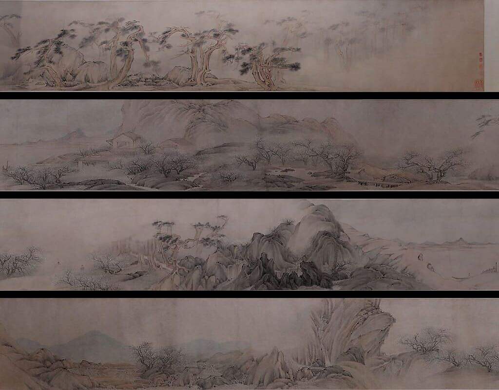 梅花流泉图缩略图