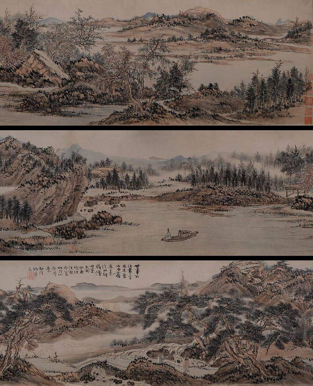 溪山无尽图缩略图