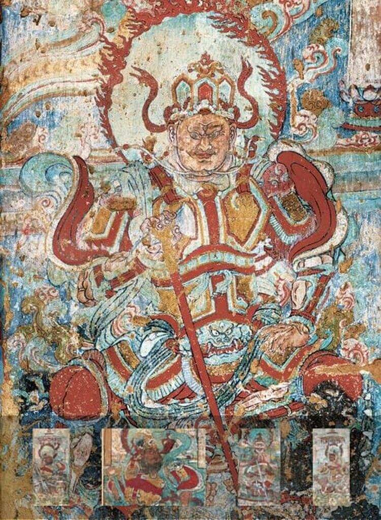 应县佛宫寺四大天王缩略图