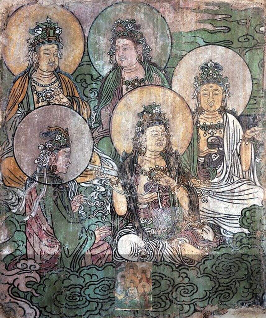 稷山青龙寺诸菩萨众缩略图