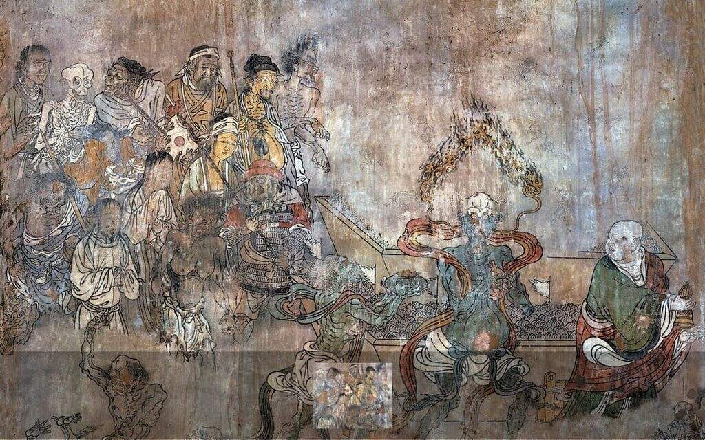 稷山青龙寺起教大师面然鬼王众图缩略图