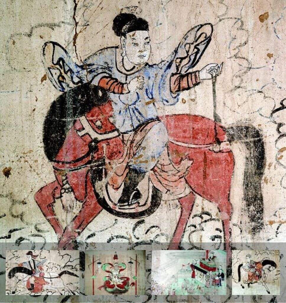 繁峙东文殊寺南墙壁画缩略图