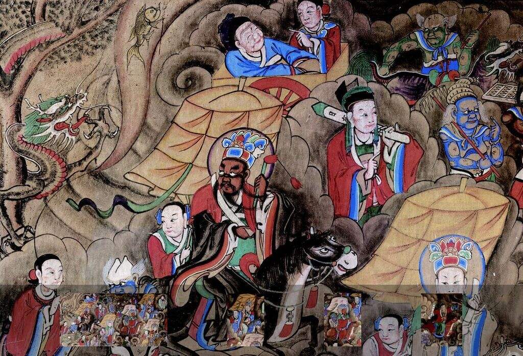 宁武南屯龙王庙东墙壁画缩略图