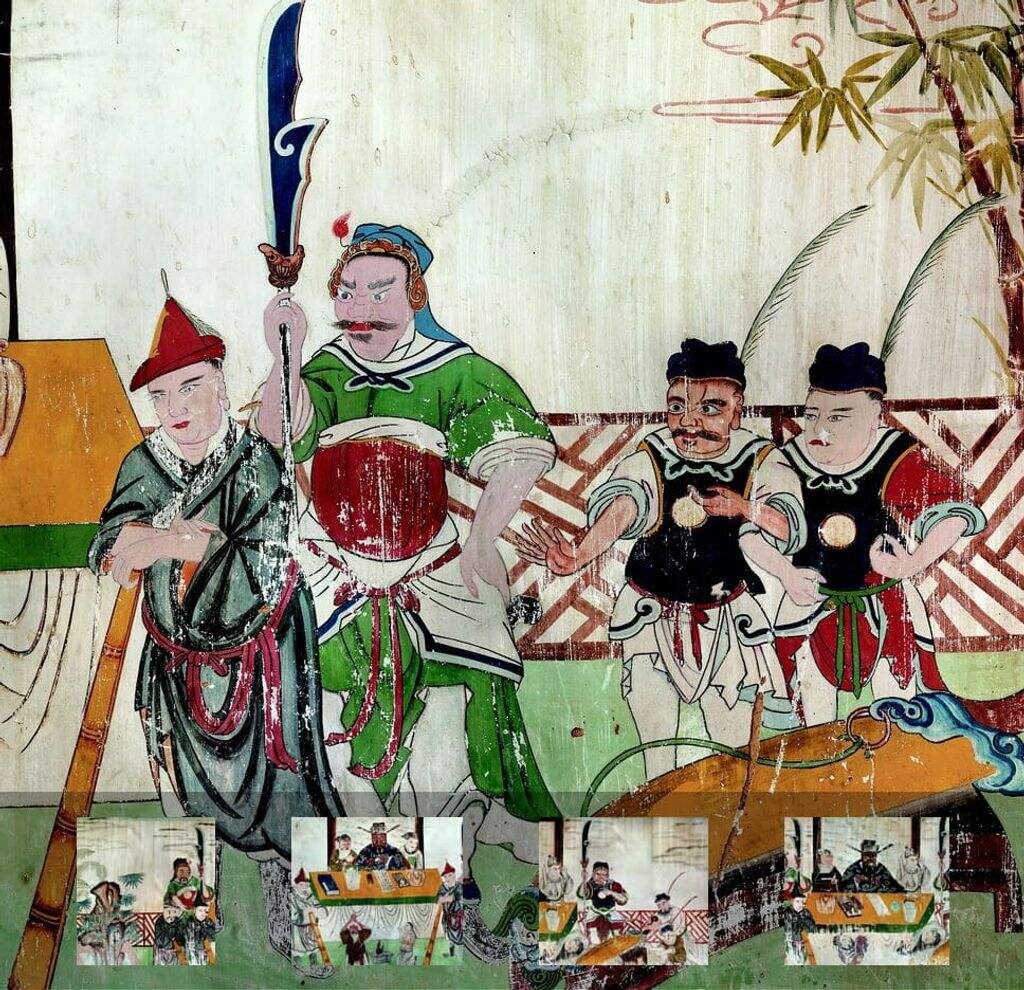 河曲岱岳庙包公殿壁画缩略图