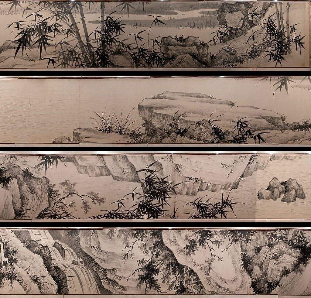 松泉竹石图缩略图