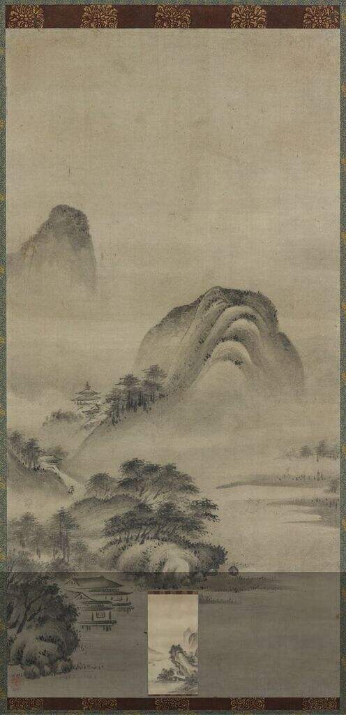 山水对幅缩略图