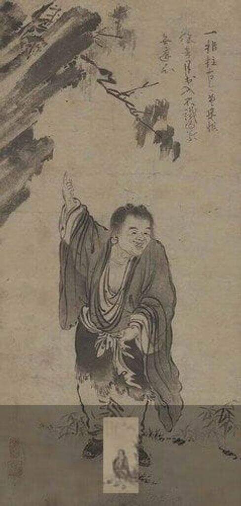 寒山拾得图缩略图