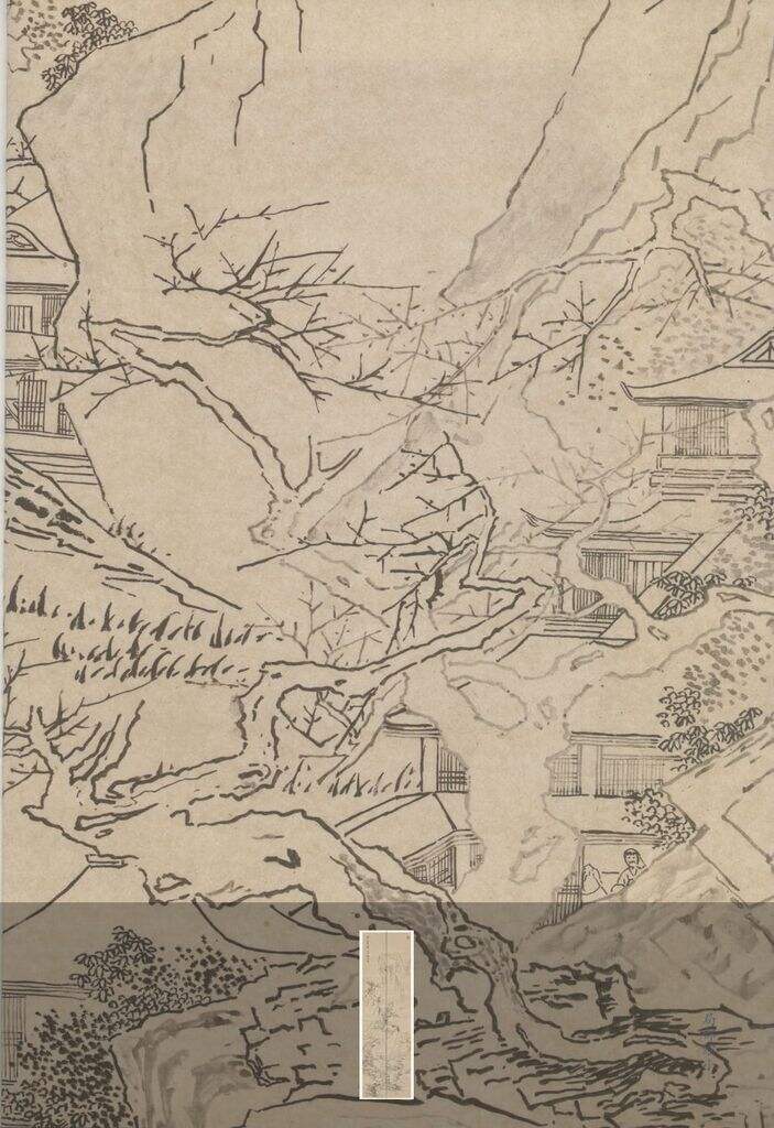 摹吕焕成山水缩略图