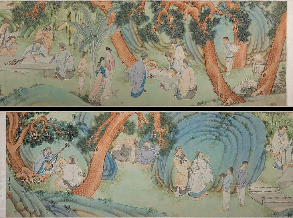 西园雅集图卷缩略图