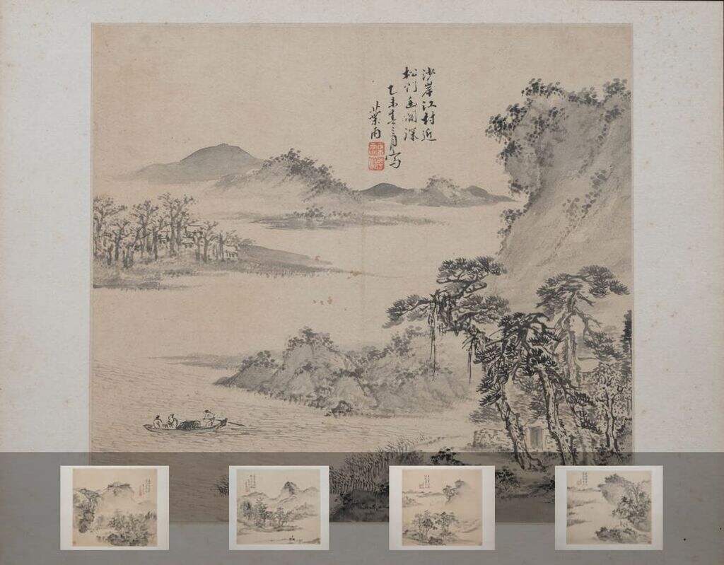唐人诗意图册缩略图