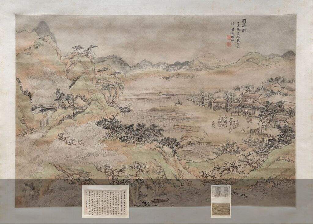 问津图轴缩略图
